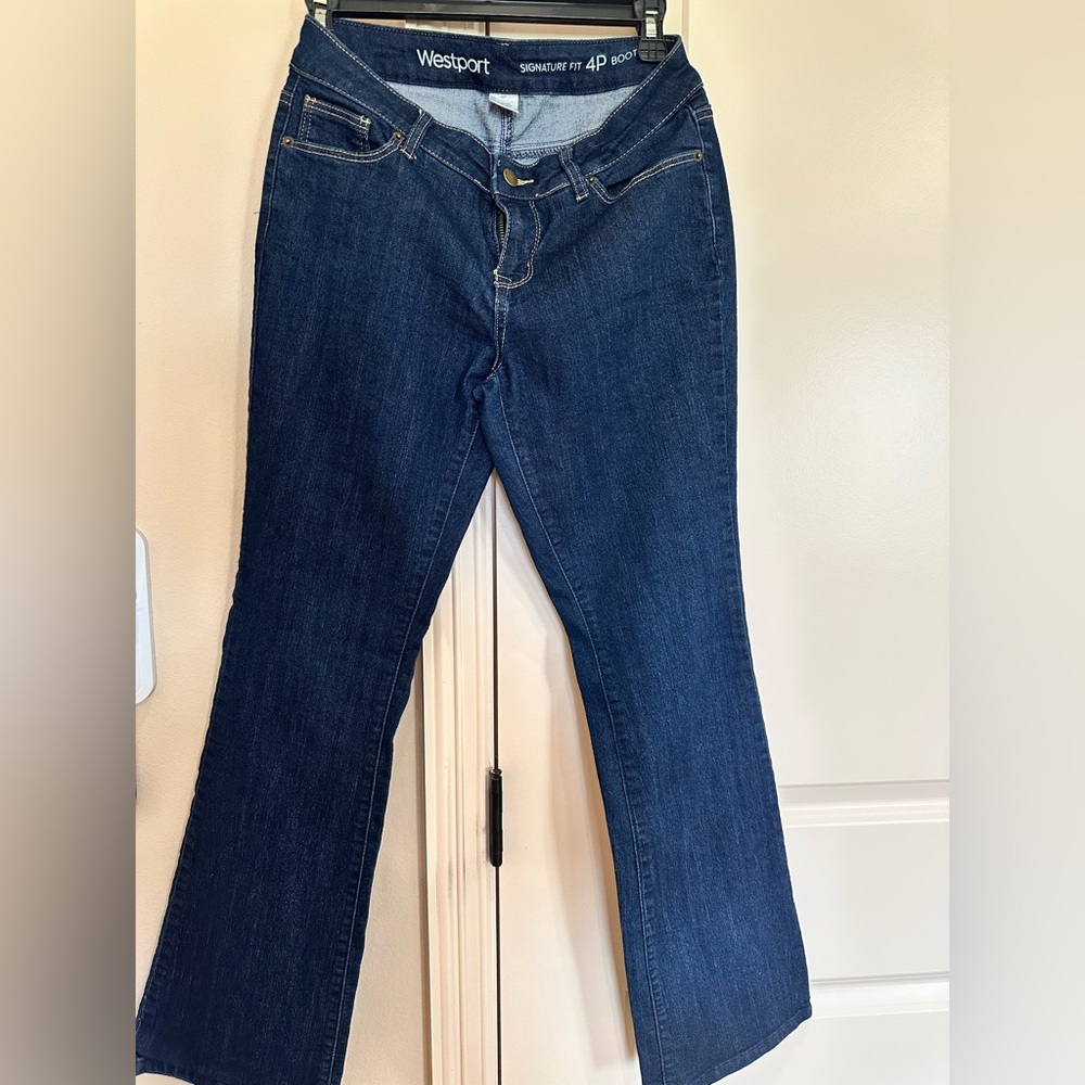 Westport Blue Flare Wide Leg Jeans